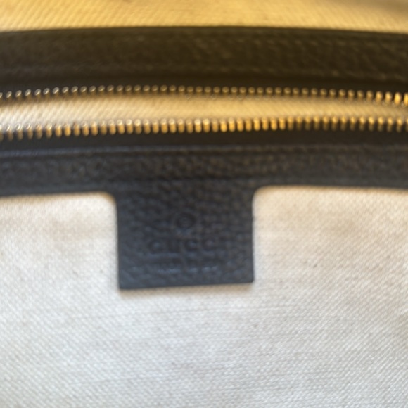 Authentic GUCCI leather Boston Bag- $450 - Picture 10 of 11